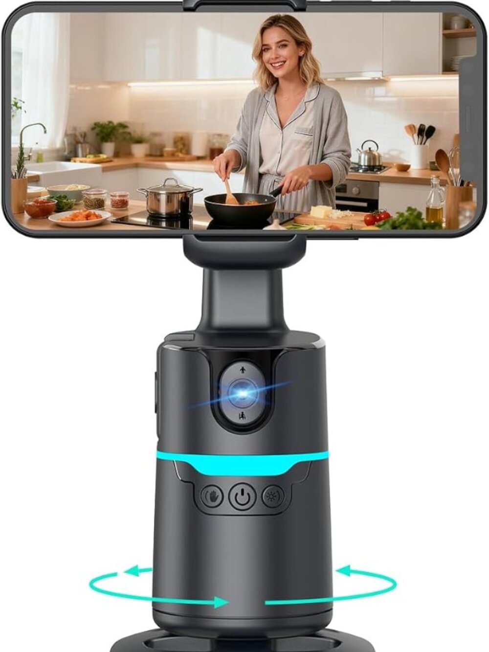 Auto Face Tracking Phone Holder Tripod & Smart Shooting